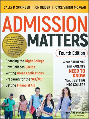 cover image of Admission Matters